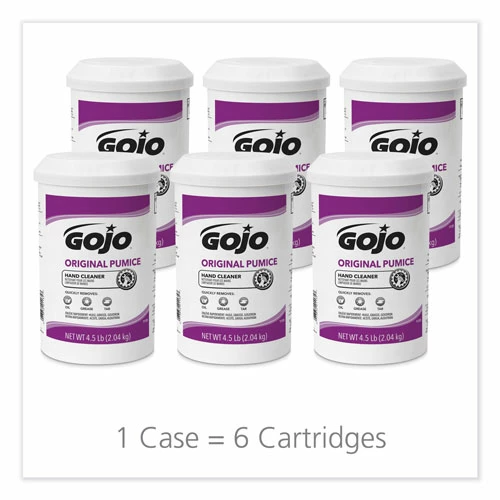 Outlet ๐ฅ Original Pumice Hand Cleaner, Lemon, 4 1/2 Lb Cartridge, 6/Carton โญ - Image 4