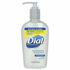 New 🌟 Dial Antimicrobial Soap With Moisturizers, 7.5oz Décor Pump, 12/Carton 🔥