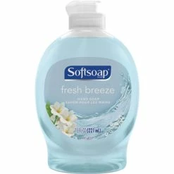 Hot Sale 👍 Liquid Hand Soap - Fresh Breeze Scent - 7.5 Fl Oz (221.8 ML) - Flip-top Pour Bottle Dispenser 👏