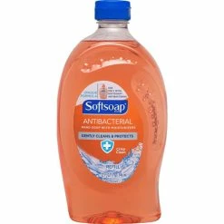 Promo 🛒 Antibacterial Refill, Crisp Clean Scent, 32 Fl Oz (946.4 ML), Bottle Dispenser, Bacteria Remover, Hand, Orange, Anti-bacterial, Moisturizing 🧨