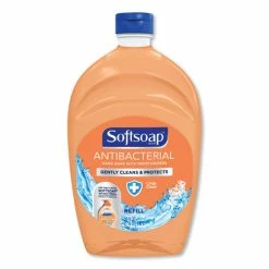 Discount 😉 Antibacterial Liquid Hand Soap Refills, Fresh, 50 Oz, Orange, 6/Carton 🌟
