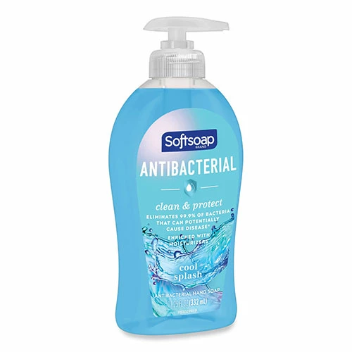 Hot Sale ๐ Antibacterial Hand Soap, Cool Splash, 11.25 Oz Pump Bottle, 6/Carton ๐ - Image 4
