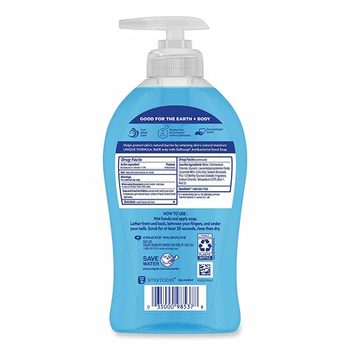 Hot Sale ๐ Antibacterial Hand Soap, Cool Splash, 11.25 Oz Pump Bottle, 6/Carton ๐ - Image 5