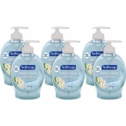 Wholesale ⌛ Fresh Breeze Hand Soap - Fresh Breeze Scent - 7.5 Fl Oz (221.8 ML) - Pump Bottle Dispenser - Dirt Remover, Bacteria Remover, Kill Germs - Hand, Skin - Blue - Rich Lather, Recyclable, Paraben-free, Phthalate-free, PH Balanced, Biodegradable - 6 / Carton 🎉