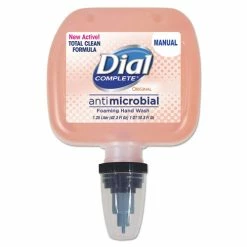Hot Sale 🤩 Dial Antimicrobial Foaming Hand Wash, Original, 1.25L, Cassette Refill, 3/Carton 🌟