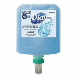 Best reviews of 👏 Dial Dial 1700 Manual Refill Antimicrobial Foaming Hand Wash, Spring Water, 1.7 L Bottle, 3/Carton 🛒