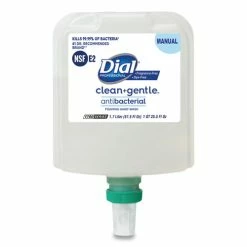 Wholesale 🧨 Dial Clean+Gentle Antibacterial Foaming Hand Wash Refill For Dial 1700 Dispenser, Fragrance Free, 1.7 L, 3/Carton 🔥