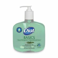Flash Sale 🛒 Dial Basics MP Free Liquid Hand Soap, Unscented, 16 Oz Pump Bottle, 12/Carton 🤩