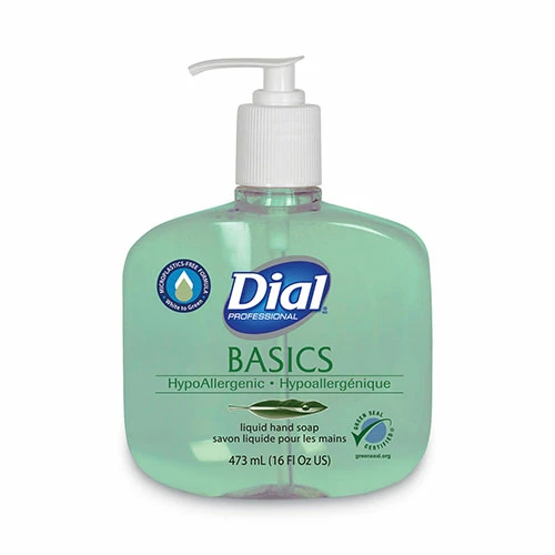 Flash Sale ๐ Dial Basics MP Free Liquid Hand Soap, Unscented, 16 Oz Pump Bottle, 12/Carton ๐คฉ