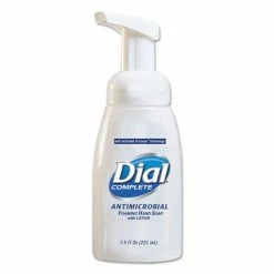 Flash Sale 😀 Dial Antimicrobial Foaming Hand Wash, 7.5 Oz Tabletop Pump, 12/Carton 🎉