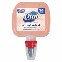 Cheapest 🥰 Dial Antimicrobial Foaming Hand Wash, 1.25 L Duo Dispenser Refill, 3/Carton 🎉