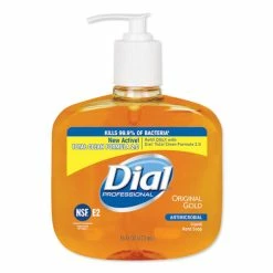 Buy 😉 Dial Gold Antimicrobial Liquid Hand Soap, Floral Fragrance, 16 Oz Pump Bottle 💯