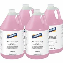 Budget ๐ Pink Lotion Soap, 1 Gal (3.8 L), Hand, Pink, Rich Lather, 4/Carton ๐ฅ