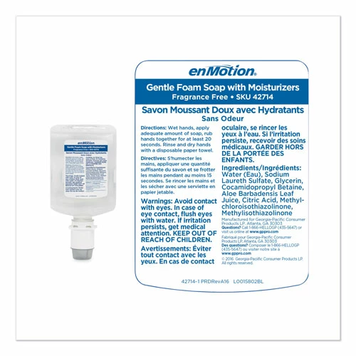 Cheap ๐ Automated Touchless Soap Refill, 1200mL, Unscented, 2/Carton ๐ - Image 6
