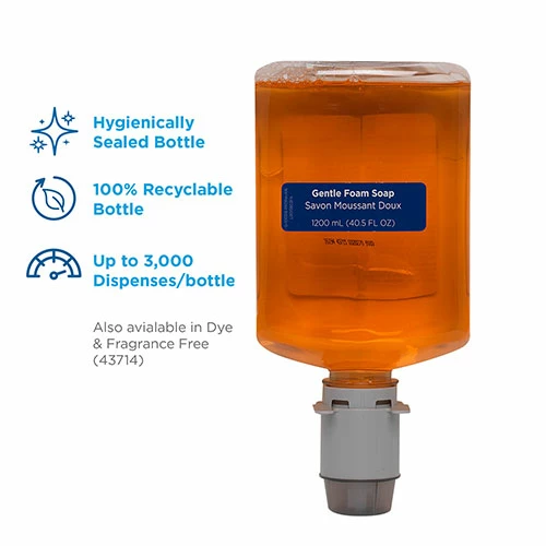 Top 10 👍 Gentle Foam Hand Soap Refills For Manual Dispensers, Pacific Citrus®, 1,200 ML/Bottle, 4 Bottles/Case 🎁 - Image 2