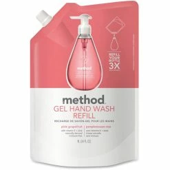 Best Sale ❤️ Method Products Gel Hand Wash Refill, Pink Grapefruit, 34 Oz Pouch ❤️