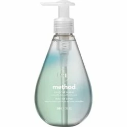 Coupon 👍 Method Products Gel Hand Wash, Coconut Waters, 12 Oz Pump Bottle, 6/Carton 🔥