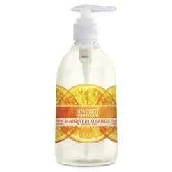 Best Pirce ❤️ Natural Hand Wash, Mandarin Orange & Grapefruit, 12 Oz Pump Bottle 🎁