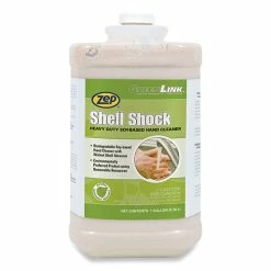 Deals 💯 Zep Commercial® Shell Shock Heavy Duty Soy-Based Hand Cleaner, Cinnamon, 1 Gal Bottle, 4/Carton 👍